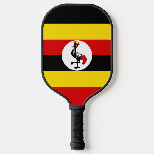 Oegandese vlag pickleball paddle (Voorkant)