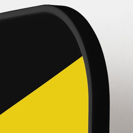 Oegandese vlag pickleball paddle (Links Detail)