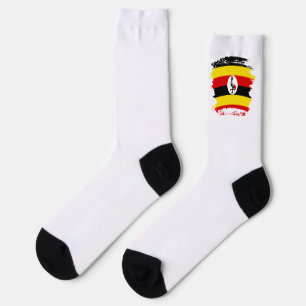 Oegandese vlag sokken