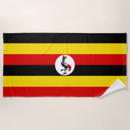 Oegandese vlag strandlaken