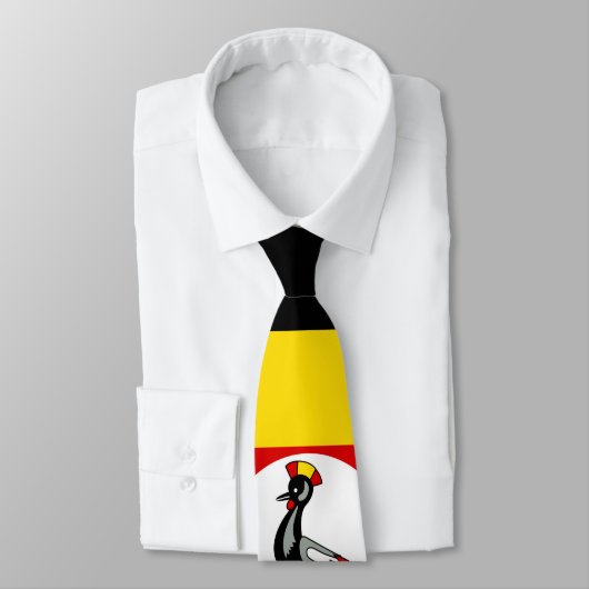 Oegandese vlag stropdas (Gebonden)