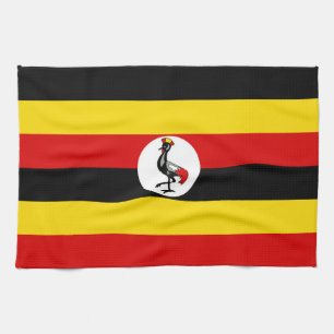 Oegandese vlag theedoek