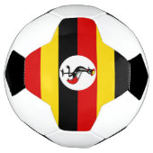 Oegandese vlag voetbal (Gedraaid)