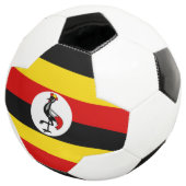 Oegandese vlag voetbal (Drie kwart)