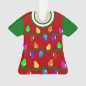 Oegandige kerstbekentenis ornament (voorkant)