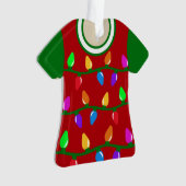 Oegandige kerstbekentenis ornament (voorkant)