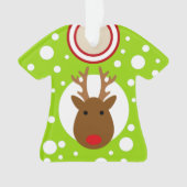 Oegandige kerstbekentenis ornament (voorkant)