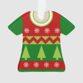 Oegandige kerstbekentenis ornament (voorkant)