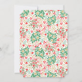 Oegandige kerstfeestdag kaart (Achterkant)