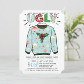 Oegandige kerstfeestdag kaart (Staand voorkant)