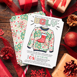 Oegandige kerstfeestdag kaart