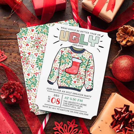 Oegandige kerstfeestdag kaart