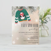 Oegandige kerstfeestdag kaart (Staand voorkant)