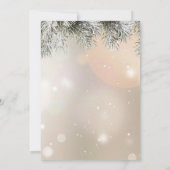 Oegandige kerstfeestdag kaart (Achterkant)