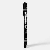 Oegandige kerstkeuken Elegant Black - Christelijk Case-Mate iPhone Case (Achterkant / Links)