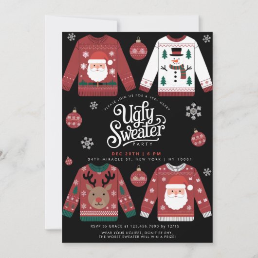 Oeganzige kerstfeestdag kaart (Voorkant)