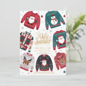 Oeganzige kerstfeestdag kaart (Staand voorkant)