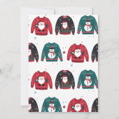 Oeganzige kerstfeestdag kaart (Achterkant)