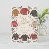 Oeganzige kerstfeestdag kaart (Staand voorkant)