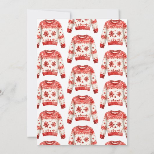 Oeganzige kerstfeestdag kaart (Achterkant)