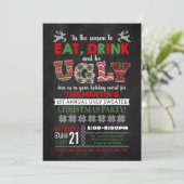 Oeganzige kerstfeestdag kaart (Staand voorkant)