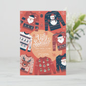 Oeganzige kerstfeestdag kaart (Staand voorkant)