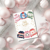 Oeganzige kerstfeestdag kaart