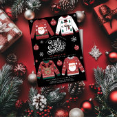 Oeganzige kerstfeestdag kaart