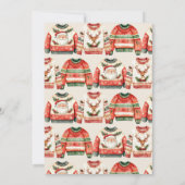 Oeganzige kerstfeestdag kaart (Achterkant)