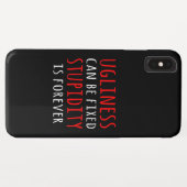 Oegenheid kan vaste domheid zijn voor altijd Case-Mate iPhone case (Achterkant (horizontaal))