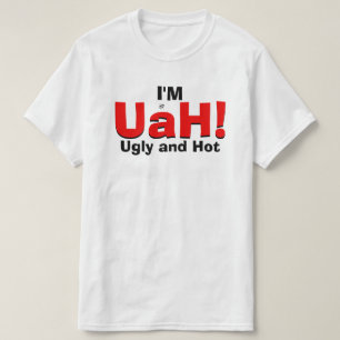 Oegenheidshouding grap (lelijk en warm) t-shirt