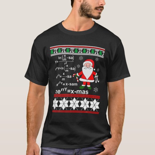 Oegensprekelijk kerstfeest Formule Nerd Funny Kers T-shirt (Voorkant)
