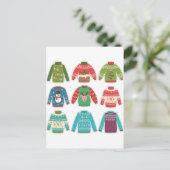 Oegenzweten, Kerstmis, Vakantie Briefkaart (Staand voorkant)