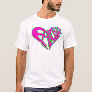 Oegly Falcon-hartroze T-shirt