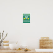 Oegly Kerstmis Hanukkah Sweater - Happy Hanukkah Poster (Keuken)