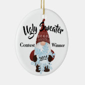 Oegly Sweater Contest Winner Prize Trophy Ornament (Rechts)