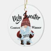 Oegly Sweater Contest Winner Prize Trophy Ornament (Links)