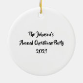 Oegly Sweater Contest Winner Prize Trophy Ornament (Achterkant)