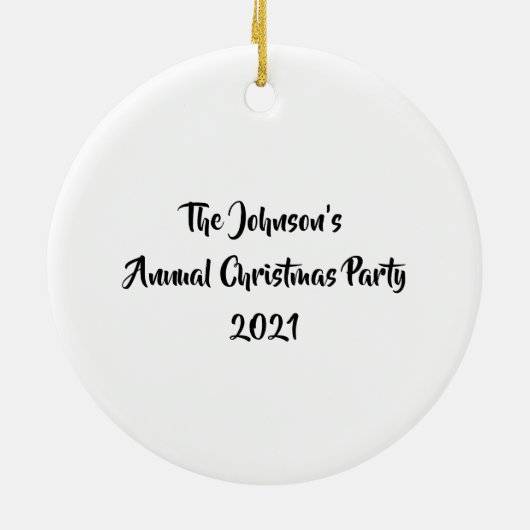 Oegly Sweater Contest Winner Prize Trophy Ornament (Achterkant)