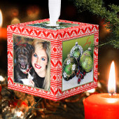 Oegly Sweater Custom Photo Cube Kerstversiering Decoratie