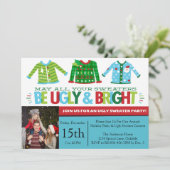 Oegly Sweater kerstfeest Kaart (Staand voorkant)