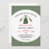 Oegly Sweater Kerstparty-uitnodiging Kaart (Voorkant / Achterkant)