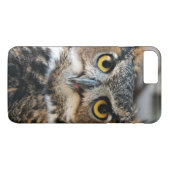 Oehoe (Bubo virginianus) Case-Mate iPhone Case (Achterkant (Horizontaal))