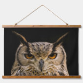Oehoe Hangend Wandkleed (Voorkant)