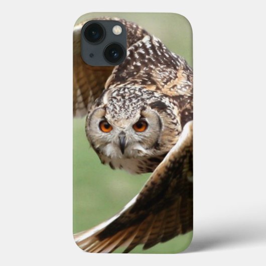 Oehoe in vlucht Case-Mate iPhone case (Achterkant)