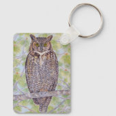 Oehoornuil Sleutelhanger (Achterkant)