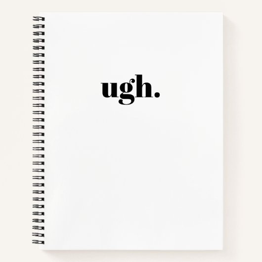 oei. Minimalistische Chic Journal Notitieboek (Voorkant)