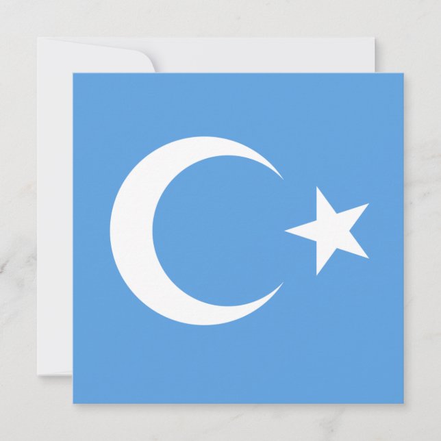 Oeigoer/Oost-Turkestan (Voorkant)