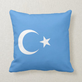 Oeigoerse vlag van Oost-Turkistan (Oeigoer) Kussen