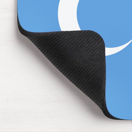 Oeigoerse vlag van Oost-Turkistan (Oeigoer) Muismat (Hoek)